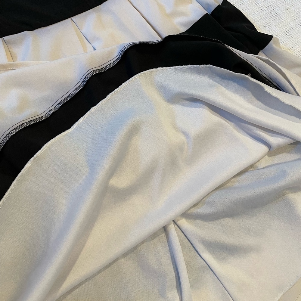 B. Smart Semi-Formal Black & White Stripped Dress- Size 7/8 - Picture 9 of 11